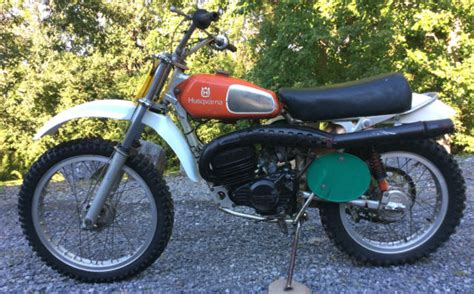 1973 Husqvarna 125 WR WR125 Enduro Motorcycle MX AHRMA Vintage Dirt Bike