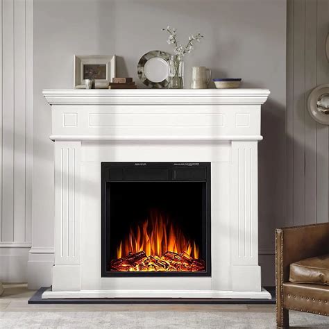 2024's Top 7 White Electric Fireplaces with Stylish Look