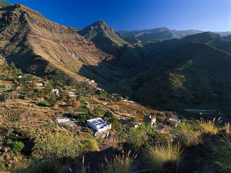 Valley Of El Risco De Agaete Tamadaba License Image