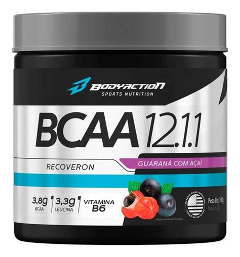 Suplemento Em P Bcaa Recoveron Sabor Guarana E A Ai Pote De