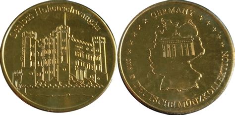 Token Germany Deutsche M Nzkollektion Schloss Hohenschwangau