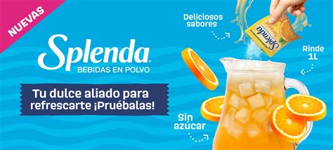 Saborizante De Naranja Polvo Para Agua Splenda M Xico