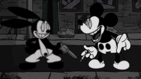 FNFUnknown Suffering Old But Oswald And Mickey Mouse Sings It YouTube