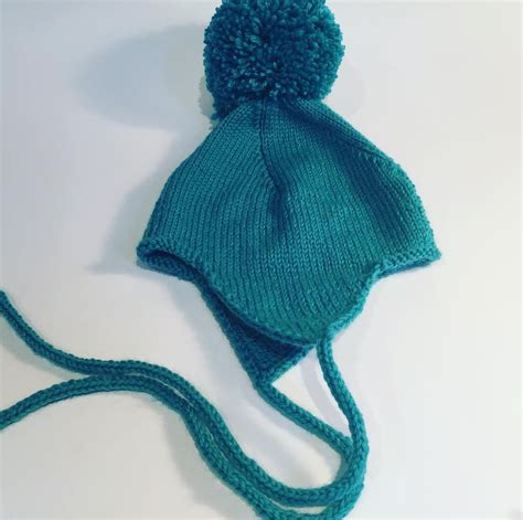 Gorro Con Orejeras Tejido A Mano No Sin Mis Patucos Orejeras