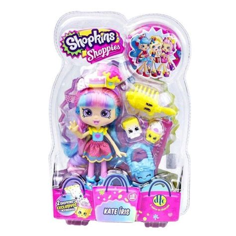 Boneca Shopkins Shoppies Kate Íris 2 Shopkins Exclusivos dtc 3735