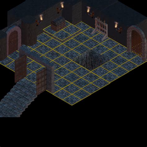 Dungeon Map Iso