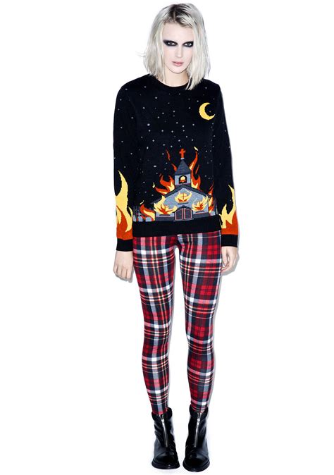 Killstar Church Knit Sweater Dolls Kill