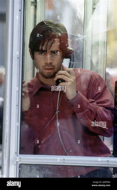 COLIN FARRELL, PHONE BOOTH, 2002 Stock Photo - Alamy