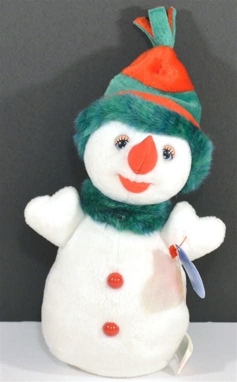 Ty Beanie Babies Snowgirl Date Of Birth November 30 2000 Ebay