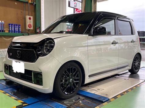 ホンダ N ONE RSにRAYS VOLK RACING TE37 SONIC MMカラー15インチ取り付け ホンダ N ONE