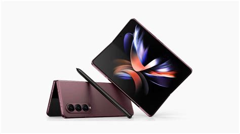 Where Is The Burgundy Samsung Galaxy Z Fold 4 Phonearena