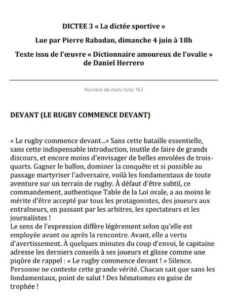 Plus grande dictée du monde les 3 textes à imprimer pour s entraîner