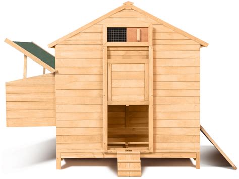 IDMarket Poulailler Chalet XXL Pour Poules Avec Pondoir En Bois 14192