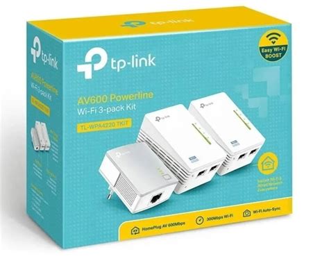 Somos Importador E Distribuidor De Extensor Powerline Av600 Tp Link Tl