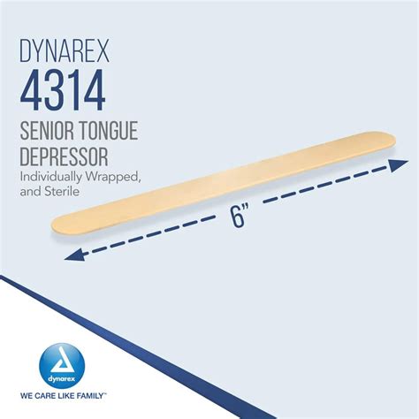 tongue depressor  smooth edges medicalrite