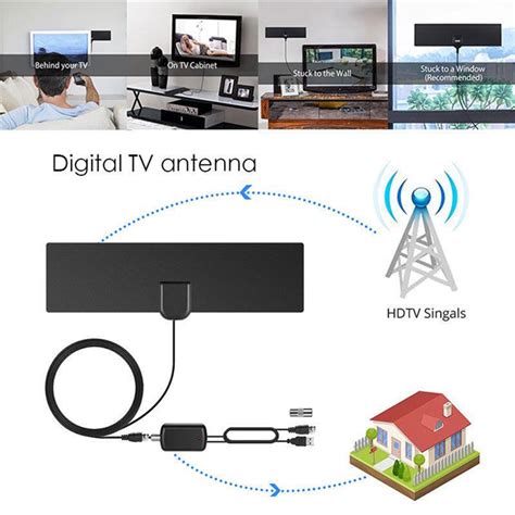 Buy Hd Digital Tv Antenna Dvb T Dvb T Hdtv Television Antenne With