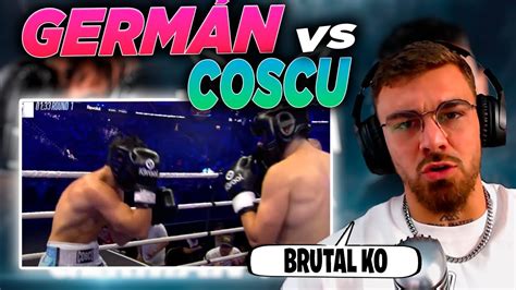 COSCU VS GERMAN GARMENDIA Reaccion De Un Boxeador Profesional