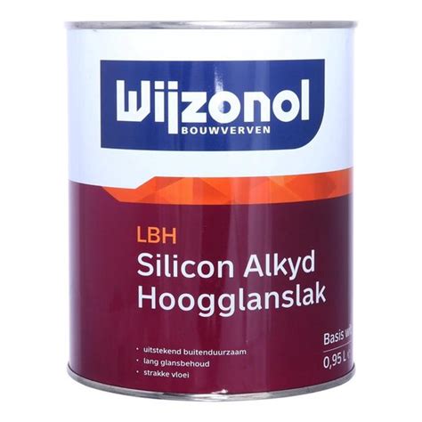 Wijzonol LBH Silicon Alkyd Hoogglanslak RAL 9001 Cremewit 500 Ml Bol