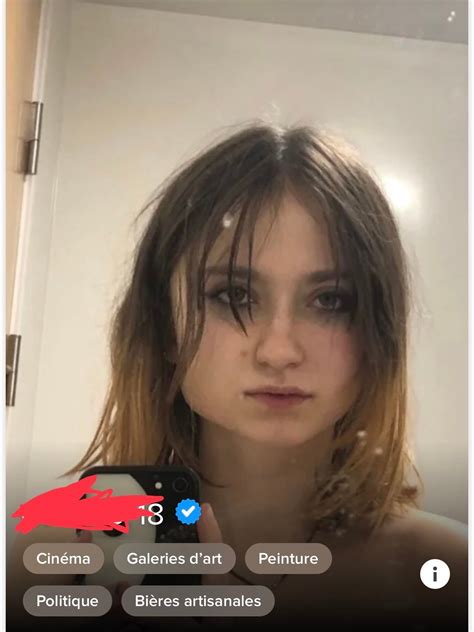 [screen] Cette 9 10 De 18 Ans Sur Tinder « Juste Ici Pour Un Coup Dun