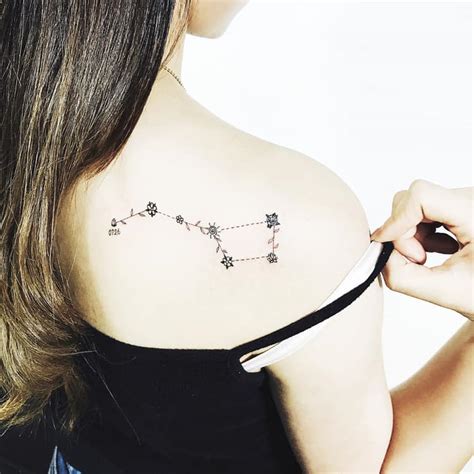 40 Gorgeous Constellation Tattoo Designs - Page 2 of 4 - TattooAdore