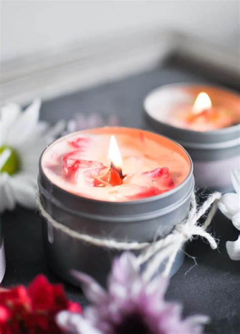 Floral Candles-13 - Cherished Bliss