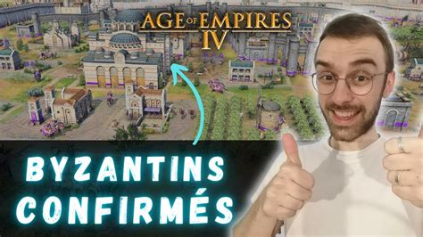 LES BYZANTINS BIENTÔT sur Age of Empires IV Découvrons la nouvelle