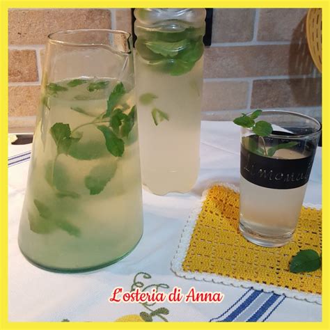 Limonata Alla Menta L Osteria Di Anna