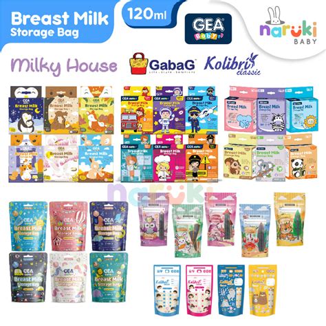 Jual GEA BABY MILKY HOUSE GABAG KOLIBRI CROWN Breastmilk Storage Bags