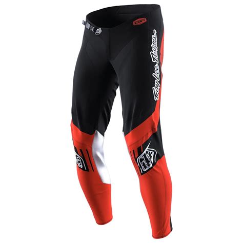 Troy Lee Designs Pantalon Mx Gp Icon Noir Orange Maciag Offroad