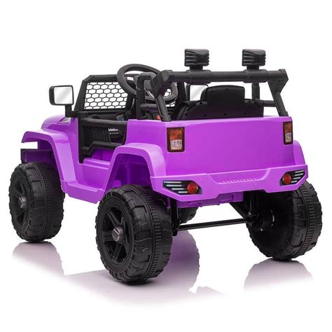 1-Seater Kids Electric Car with Remote Control and 4 Wheels - 12V Ride