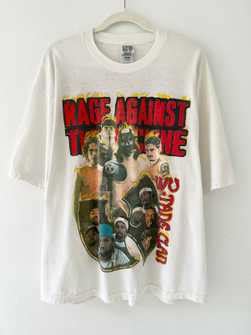 Vintage Vintage 1997 Rage Against The Machine X Wu Tang Clan T Shirt