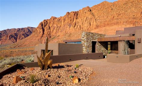 Kayenta A Unique Community Of Modern Green Homes Hug The Desert Floor In Utah