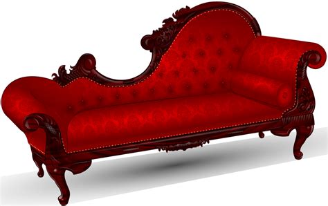 ANTIQUE SET: Victorian Fainting Couch