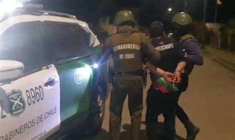 Ronda impacto de Carabineros logró la detención de cinco delincuentes y