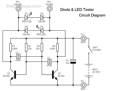 15 Led Tester Circuit Diagram Robhosking Diagram