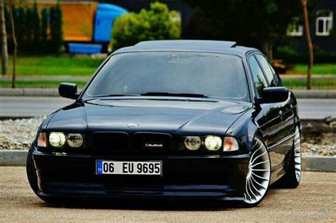 Bmw E39 5 Series Black Alpina Stance Bmw 740i Bmw E38 Bmw Cars Bmw