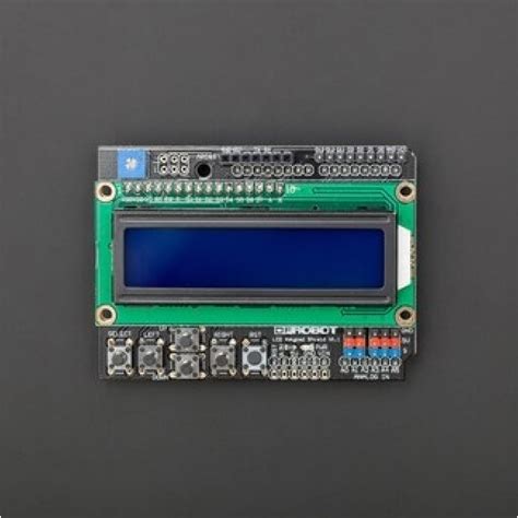 DFRobot Gravity 1602 LCD Keypad Shield Voor Arduino DFROBOT DFR0009