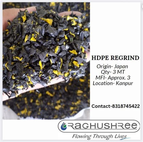 Black First Grinded Hdpe Regrind At Best Price In Kanpur Id