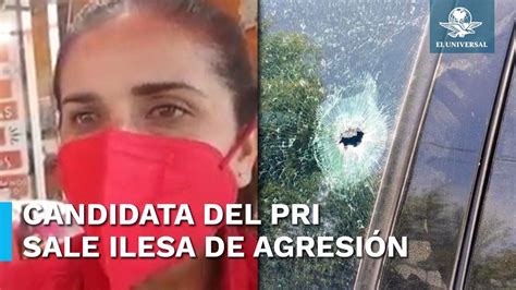 Balean Camioneta De Candidata Del Pri A Presidencia Municipal De