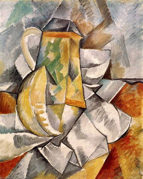 MI PINACOTECA Cubismo Analítico GEORGES BRAQUE 1907 1909