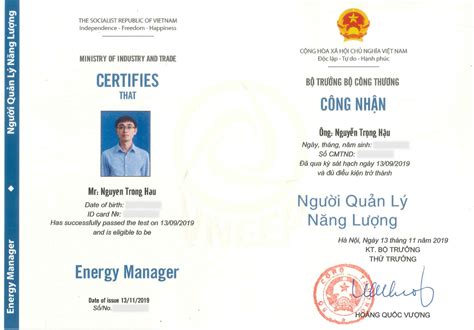 Vets Energy TuyỂn Sinh ĐÀo TẠo QuẢn LÝ NĂng LƯỢng”