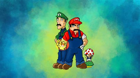 Mario Luigi Wallpapers Top Free Mario Luigi Backgrounds Wallpaperaccess