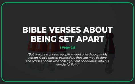 25 Bible Verses Being Set Apart With Commentary Scripture Savvy