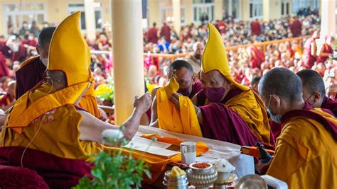 His Holiness The Dalai Lama Begins First Day Of Three Day Teachings