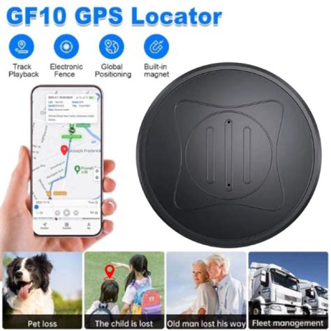 Mini Gf10 Gps Tracker With Magnet Anti Lost Recording