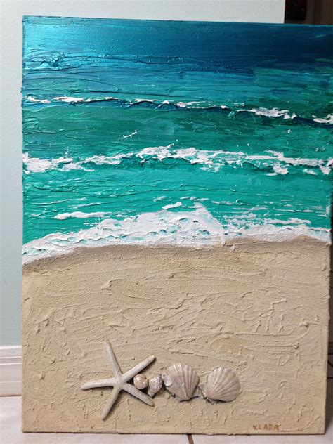 Beach Painting Easy Tutorial at Mary Hernandez blog