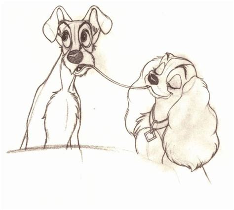 How To Draw Lady And The Tramp Characters Earessiong Twonen72