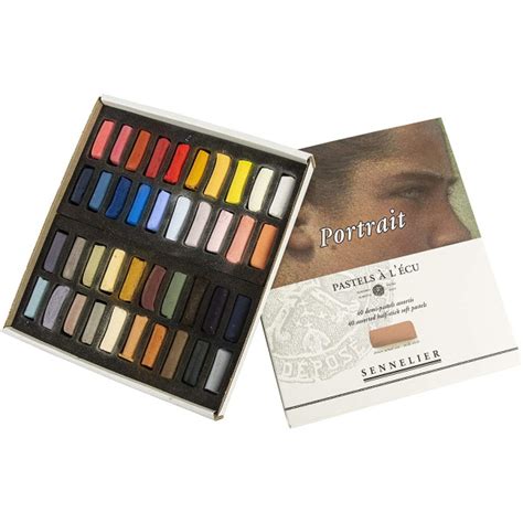 Bo Te De Demi Pastels A L Cu Portrait Sennelier Profitez En