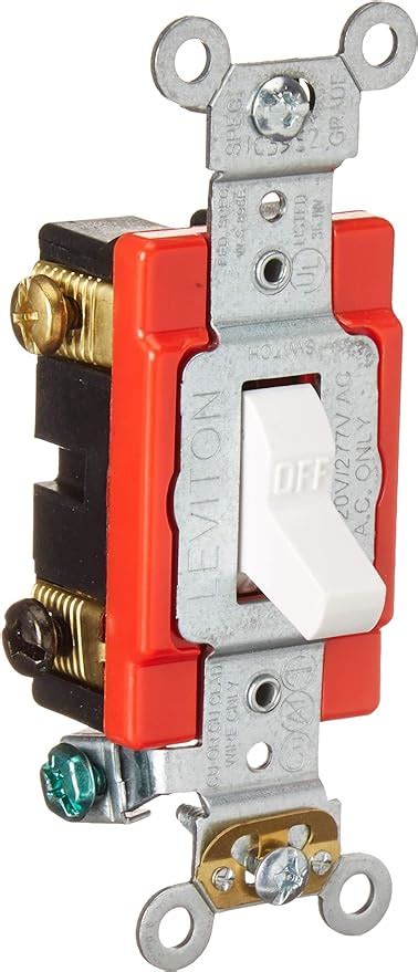 Leviton Interruptor De Doble Polo A V Ca Silencioso