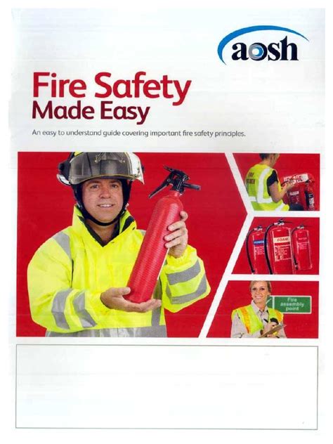 Aosh Uk Level 2 Fire Safety Pdf